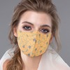 Domestic Summer Cotton Mesh Fashion Cool Mask Korean Mask 7-Mesh-Coreopsis 10ea