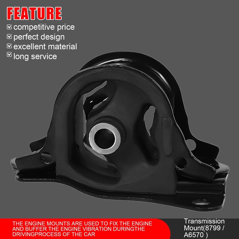 3 Pcs Engine Motor Mount Set - Compatible with 1998