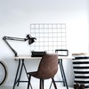 GLOBE Electric 12641 Architect 32" Swing-Arm Clamp-On Lamp, Black Architect,