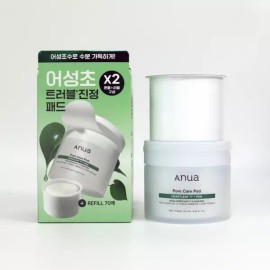 Anua 아누아 어성초 77 클리어 패드 리뉴얼 70매 기획 (+70매 리필) Anua Tea Tree 77 Clear Pad Renewal 70 Sheets Set (+70 Sheets Refill)