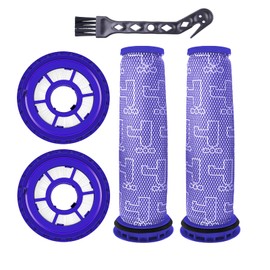 Replacement Filter Kit Compatible with Dyson DC41, DC65, DC66,UP13, UP20 UP30 Animal, Multi Ball Vacuum Cleaner –2 Set (920640-01 & 920769-01)