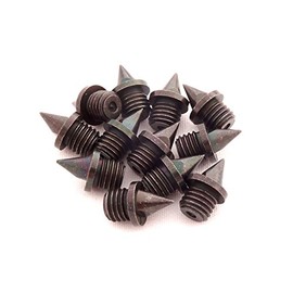 Stainless Steel Track and Cross Country Spikes XX-Small Black