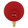 MEASUREMAN New Refrigeration Pressure Gauge, 3-1/8" Dial, Red Dial, 1/8"