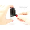 100% - ExcelMark Self-Inking Round Teacher Stamp - Red Ink