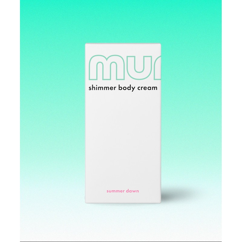 Munus Shimmer Body Cream 300ML (Choose 1 of 2 types)
