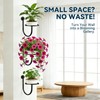 Wall Planters for Indoor Plants, 3 Pack Wall Mounted Plant