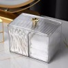 Gitabrandeu 화장대정리함 화장솜케이스 2칸 Vanity Organizer Makeup Cotton Case 2