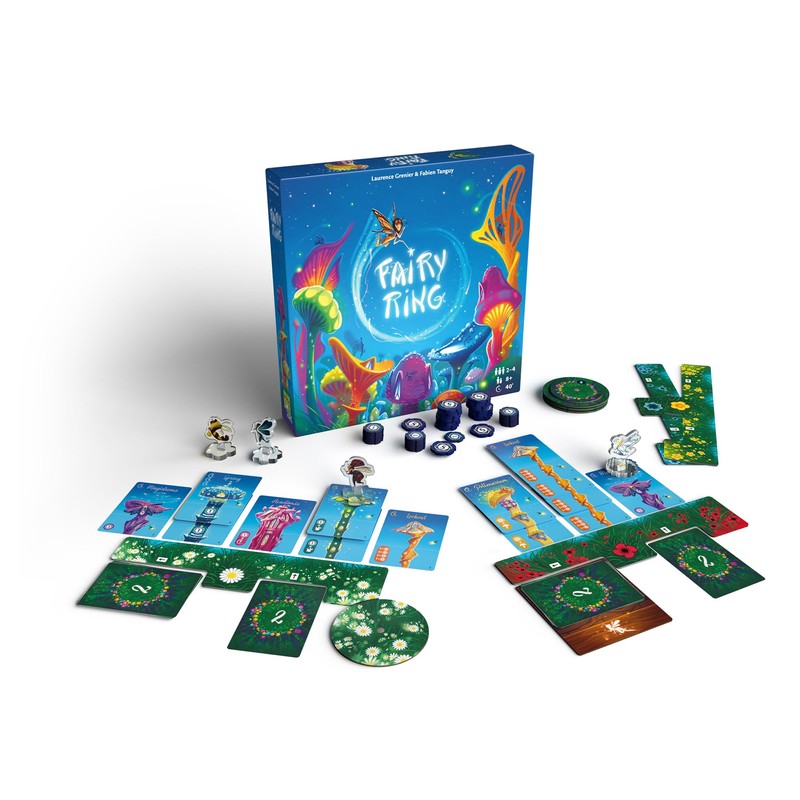 Fairy Ring Board Game - Enchanting Drafting & Movement Strategy