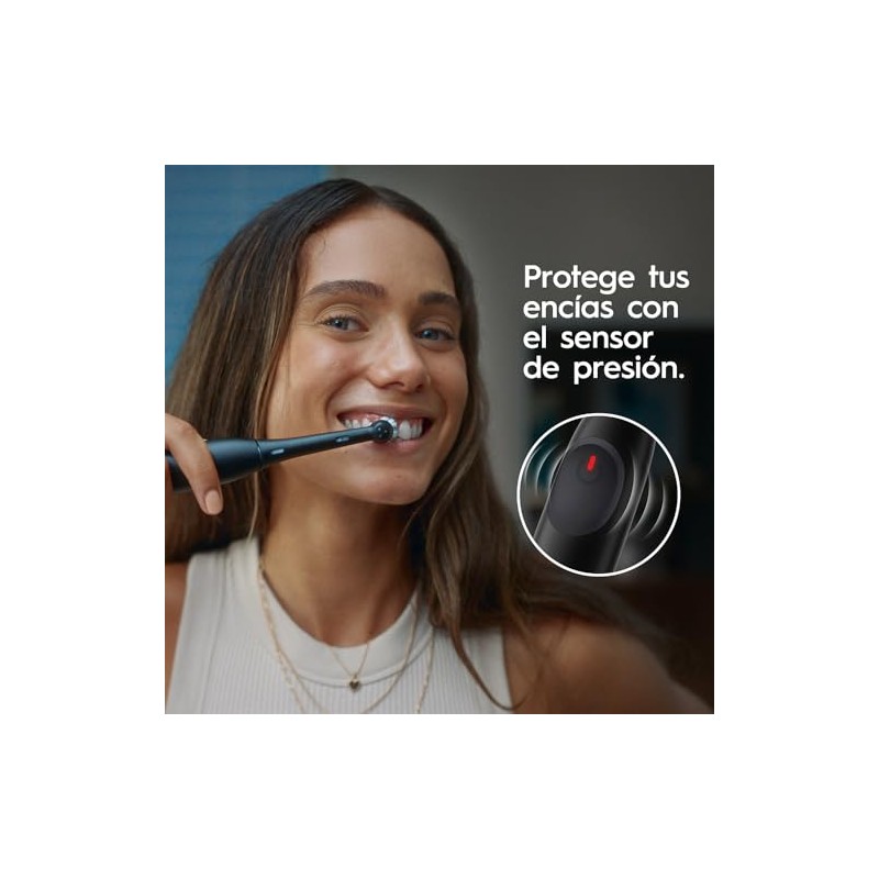 Oral Cepillo Dientes Eléctrico Io2 Sensor Presión Cabezal Redondo