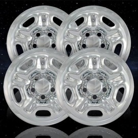 15" Chrome Wheel Skin Kit fits Toyota Tacoma 2005-2015 4x2 - ABS 4 Pack