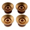 Musiclily Pro Inch Size LP Guitar Reflector Knobs 2 Volume