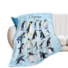 Baegopa - Manta de pingüinos (50 x 40 pulgadas)