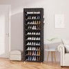 UDEAR 10-Tier Free Standing Shoe Rack Sturdy Shoe Rack Organizer