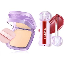 Minimeli Set Base De Maquillaje Matte Spf30 + Gloss Labial
