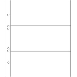 50 Prophila banknote envelopes, 3-Part, for 3 banknotes Each up to Approx. 180 x 80 mm