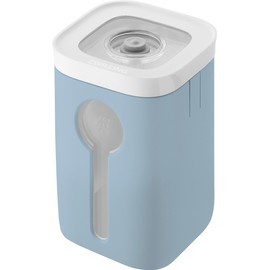 ZWILLING Fresh & Save Cube Cover for Box Size 2S, Protection from Sunlight, Level Indicator, BPA-Free Plastic, Blue