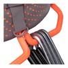Mammut Women's Comfort Fast Adjust Climbing Harness. Shark Safety Orange