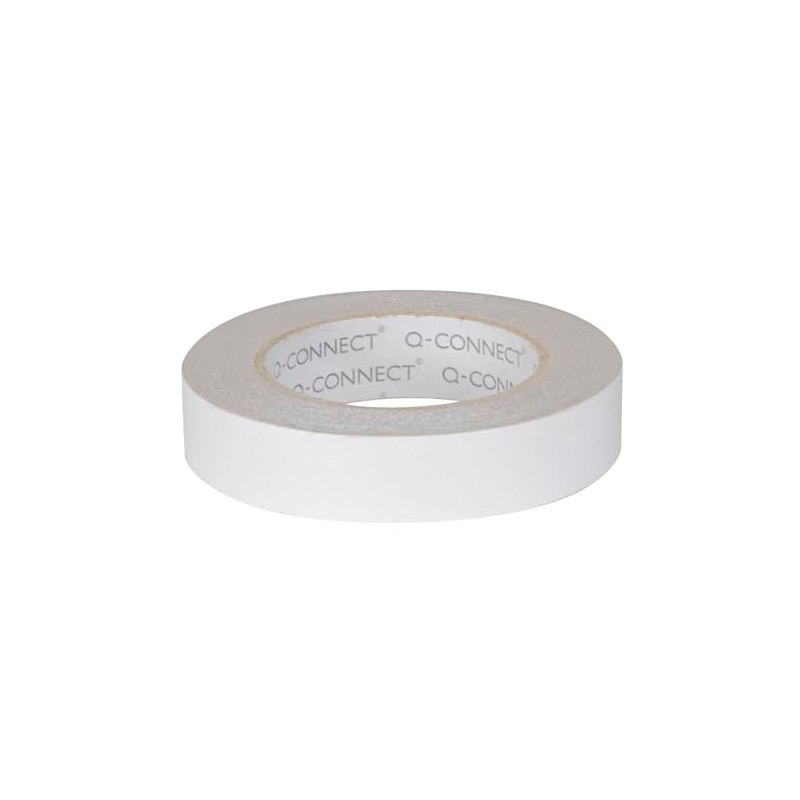 Q-Connect Q-Connect Clear Double-Sided Tape, 25 mm KF02221 - Pack
