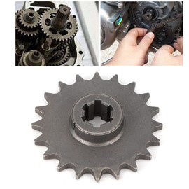 Akozon T8F 20Teeth Transmission Sprocket Suitable for 47cc 49cc 2-Stroke ATV Quad Dirt Pocket Mini Bicycle Motorcycle