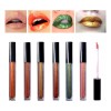 Huxia Beauty Brillo Lip Gloss Hidratante Efecto Metalizado Glitter 6pz