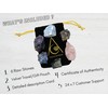 Amazing Gemstone Crystals for Anxiety Set of 6 Healing Crystals