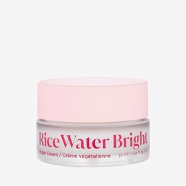 The Face Shop Rice Water Bright Vegan Cream, Instant Moisturization Quick-Absorbing Formula, Vegan, Rice Water Hydrating Moisturizer Moisturizing