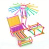 Random Color & Shape Magic Wand Building Block Set, 200pcs/set