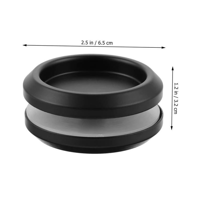 SHINEOFI 2Pcs Stainless Steel Shower Door Handle Circular Glass Door