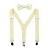 Hanerdun Unisex Braces With Bow Tie For Boys And Girls