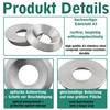 Rosettes Twisted Made of Solid Material | Stainless Steel A2