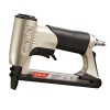 meite Pneumatic Upholstery Stapler With Safety Trigger Fine Wire Stapler