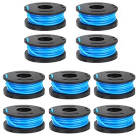 Eyoloty 71-85937 8Ft 0.065" Replacement Trimmer Line Spool Compatible with Craftsman 071-74815, 071-71816, 071-74324 String Trimmer Weed Eater,Auto Feed Spool Twisted Spiral Line 10 Pack