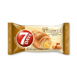 7Days Soft Croissant, Caramel (Pack of 12)