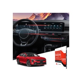 ASZSK For 4PCS 2025 2026 Kia K5 12.3 Inch Touchscreen & AC High Clarity Screen Protector - K5 (LXS/GT/GT-Line/EX) Accessories