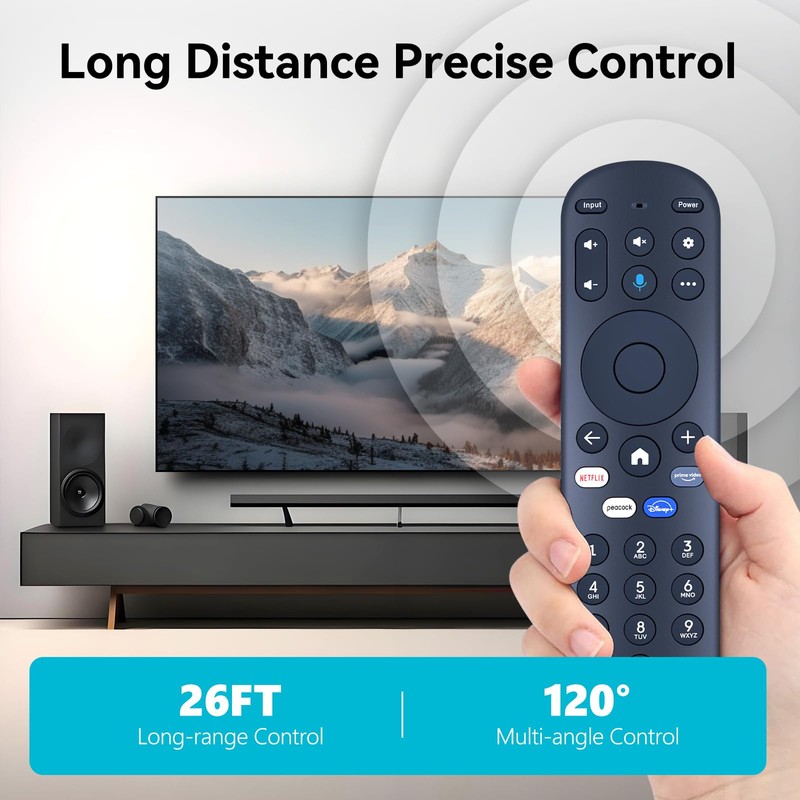 ZWP MG3-R34010 / 297107 Replacement for Xumo TV Remote Control,