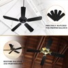 Lineshading 20'' Replacement Fan Blades for 52" Ceiling Fan Waterproof