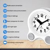 RUNCAR Atomic Talking Clock 5 Sets of Separate Alarms English