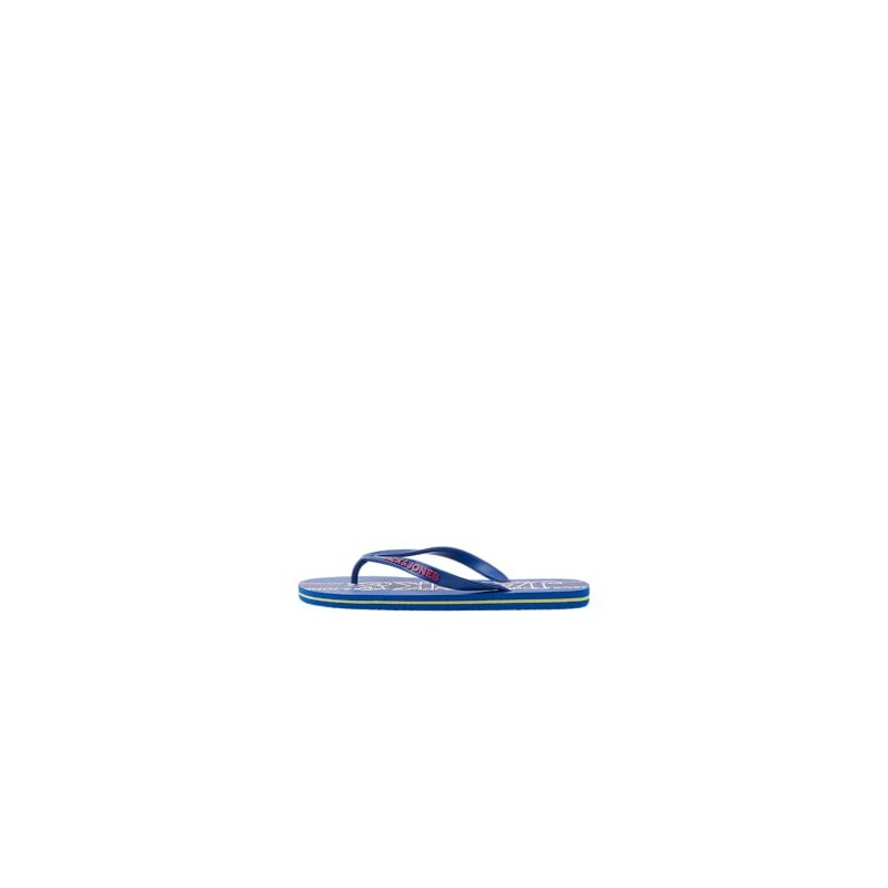 JACK & JONES Men's Jfwlogo 2.0 Flip Flops, Nautical Blue