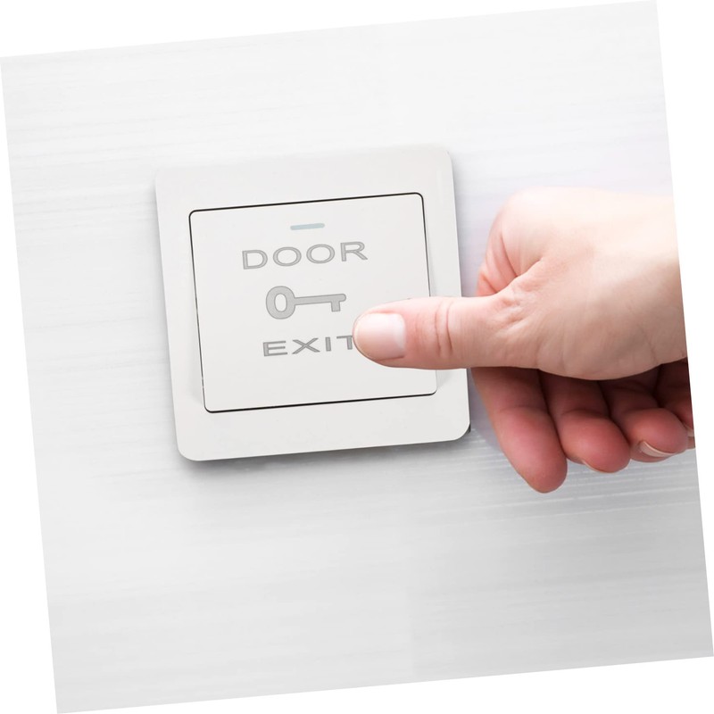 CORHAD Security Door Access Cover 2-Piece Push to Exit Button