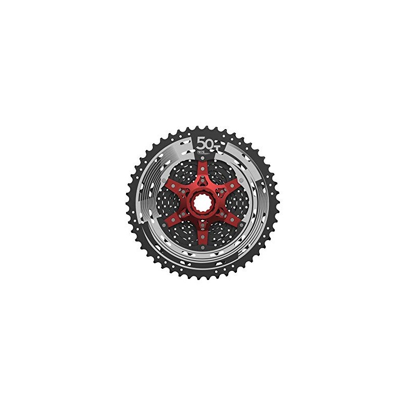 SUNRACE Miche 305752065 Cassette 11v.11-42 Noir Unisex-Adult