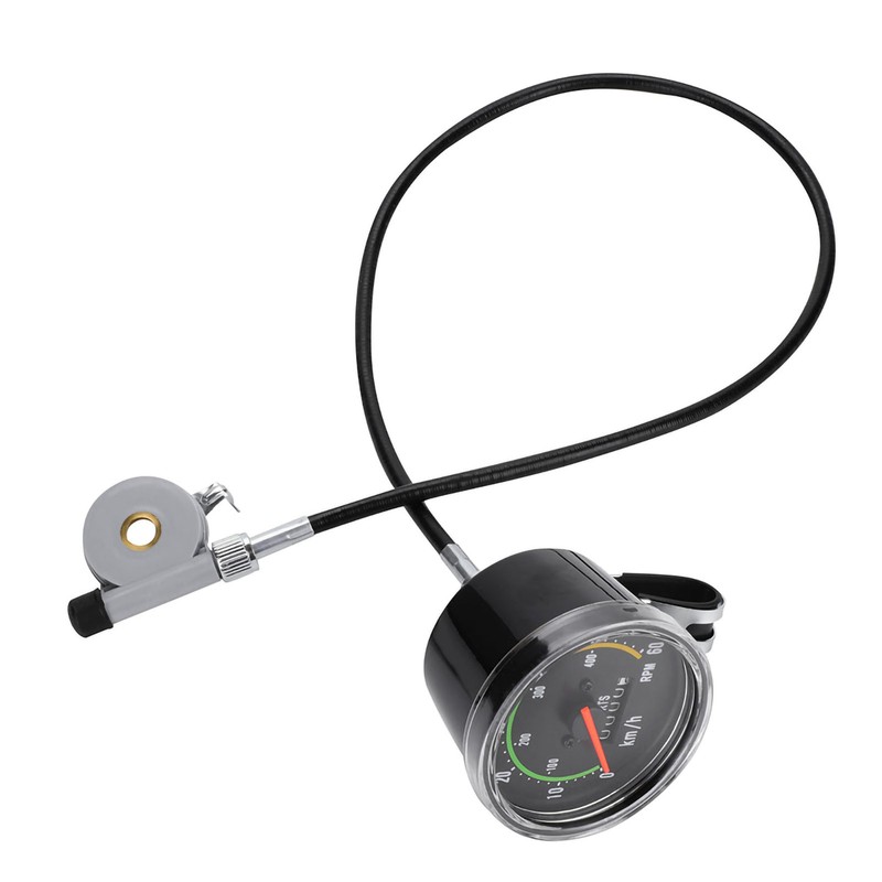 Mechanical Bicycle Computer Bike Speedometer Odometer Cycling Stopwatch Cyclocomputer