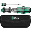 Wera 8 Piece Bit Screwdriver Phillips, Slotted, with Storage