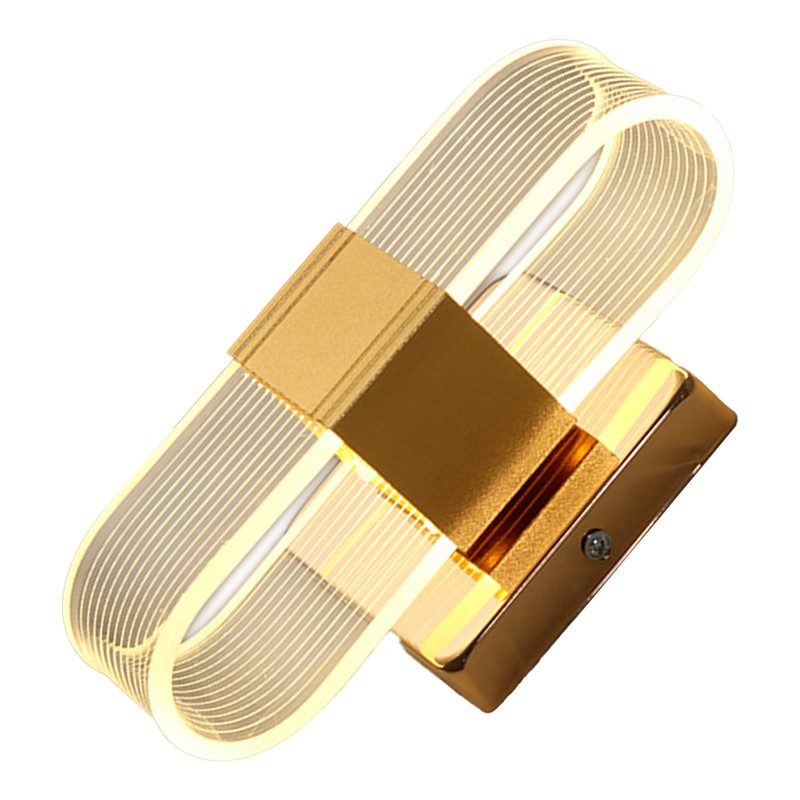 Wall Lamp Luxury Romantic Acrylic Modern Wall Sconces for Hotel