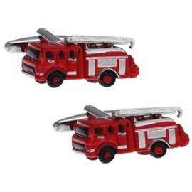 消防車 カフス カフスボタン カフリンクス n00413