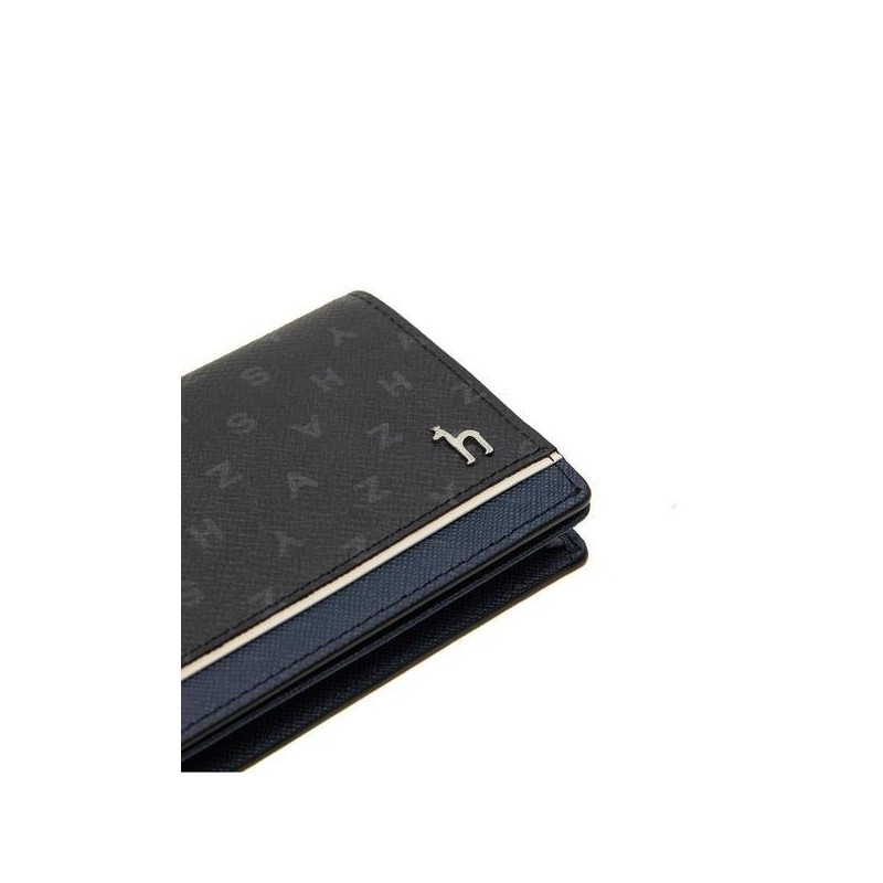 Hazzys (신세계센텀점)블랙 패턴장식 소가죽 명함지갑 HJHO5E457BK (Shinsegae Centum Store) Black