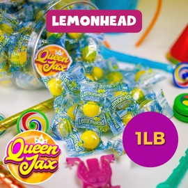 Lemonheads Candy - Lemon Candy - 1 LB Bag - Lemon Heads - Lemon Heads Large Bulk Candy - Lemonhead Candy Bulk - Lemon Hard Candy - Lemonhead Candy - Lemon Head Hard Candy