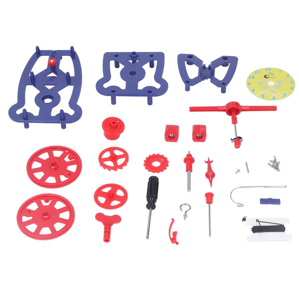 Kids Learning Clock Model Teaching Time Number Educational Toy for