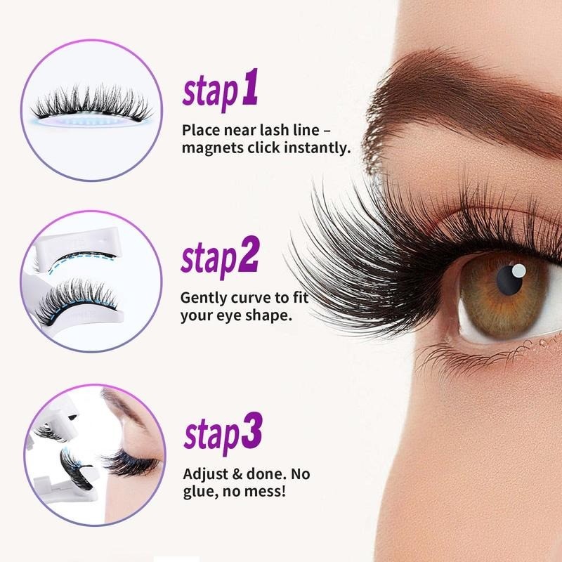 Magnetic Lash Cluster Set - Glueless, Waterproof & Easy Applicator
