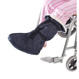 BXT Foot Toe Cast Sock Stocking Thick Fleece Lined Plaster Cover Protector Warm Cast Sleeve Protective Accessories for Fractured Foot Leg Warmer Ankle Joint-Left or Right Foot