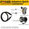 POHIR 5FT Pressure Washer Whip Hose 4800psi 3/8'' Steel Wire